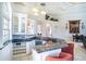 Kitchen featuring breakfast bar, granite countertops, and lots of storage at 3312 Eagles Trce, Winter Haven, FL 33884