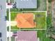 Straight down aerial perspective highlighting the property layout and surroundings at 3526 Warbler Way, Kissimmee, FL 34746