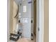 This is the HVAC system in a small closet at 3526 Warbler Way, Kissimmee, FL 34746