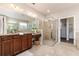 Spa-like Primary bathroom with double vanity and walk-in shower at 452 Palastro Ave, Auburndale, FL 33823