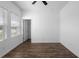 Bedroom featuring hardwood floors, natural light, and a closet at 4924 Saint James St, Winter Haven, FL 33881