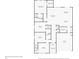 Detailed floor plan showing bedrooms, bathrooms, kitchen, living room, and garage dimensions of the property at 4924 Saint James St, Winter Haven, FL 33881