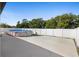 A lovely view of the above ground pool and surrounding deck area at 4924 Saint James St, Winter Haven, FL 33881