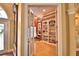 Home office with built in shelving and lots of natural light at 105 Wyndham Dr, Winter Haven, FL 33884