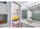 Bathroom featuring sink with vanity with a view into a bedroom space at 15 Casarena Ct, Winter Haven, FL 33881