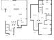 Two-story floor plan with a gym, living room, and primary bedroom at 15 Casarena Ct, Winter Haven, FL 33881