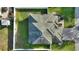 Aerial view of the house with a fenced yard and landscaping at 1904 Eloise Cove Dr, Winter Haven, FL 33884