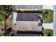 Aerial view of the home and lot boundaries at 2706 Rochelle Dr, Winter Haven, FL 33881