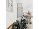 Spacious garage needing clean up showcasing potential for storage or workshop space at 31 Wagon Cir, Kissimmee, FL 34743