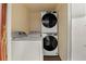 Functional laundry area with modern Whirlpool washer and dryer units at 358 1St N Ave, Lake Wales, FL 33859