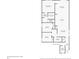 Detailed floor plan featuring a living room, kitchen, dining room, laundry room, and multiple bedrooms and bathrooms at 3821 Giorgio Dr, Winter Haven, FL 33884