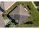 Aerial view of the house showing the roof and surrounding landscaping at 3834 Bedford Ave, Winter Haven, FL 33884