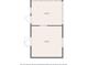 Floor plan of the shed, including measurements deemed highly reliable but not guaranteed at 3943 Chambers St, Lake Wales, FL 33898