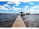 Scenic waterfront view from the dock on a sunny day at 3943 Chambers St, Lake Wales, FL 33898