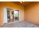 An outdoor lanai with a view looking into the kitchen at 4084 Winding Vine Dr, Lakeland, FL 33812