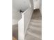 Carpeted staircase leading to the upper level of the home at 4084 Winding Vine Dr, Lakeland, FL 33812
