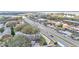 Aerial shot of a commercial area showcasing local businesses, shops and a busy street at 5850 Cypress Gardens Blvd # 206, Winter Haven, FL 33884