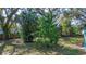 Expansive backyard with mature trees and ample space for outdoor activities and relaxation at 1325 4Th Ne St, Winter Haven, FL 33881