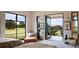 Bright bedroom with view to the golf course and private balcony at 2300 N Scenic Hwy # 120, Lake Wales, FL 33898