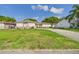 Single-story home with a well-manicured lawn, stone accents, and a long driveway, offering great curb appeal at 2434 Mill Run Blvd, Kissimmee, FL 34744
