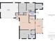 Floor plan displaying the layout of the home with dimensions for rooms and hallways at 2434 Mill Run Blvd, Kissimmee, FL 34744