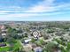 Aerial view of a home with a pin to indicate the location at 2606 Tall Palm Ave, Lake Wales, FL 33898