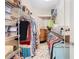Organized walk-in closet with ample shelving, hanging space, and storage solutions at 2723 Rutledge Ct, Winter Haven, FL 33884
