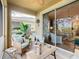 Inviting screened porch with cozy seating, perfect for enjoying the outdoors in comfort at 2723 Rutledge Ct, Winter Haven, FL 33884