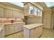A spacious kitchen with an island, plenty of countertop space, and modern appliances at 3065 E Central Ave, Bartow, FL 33830