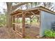 Outdoor structure with shelter, seating, and greenery at 3065 E Central Ave, Bartow, FL 33830