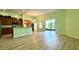 Bright living room offering recessed lighting, wood floors, and an open concept design at 3686 Plymouth Dr, Winter Haven, FL 33884