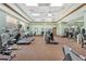 Fully-equipped gym with treadmills, elliptical machines, and weight training stations at 3711 Plymouth Dr, Winter Haven, FL 33884