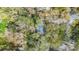 Aerial view of a home surrounded by green trees in a wooded area at 428 Garrett Ridge Ct, Winter Haven, FL 33880