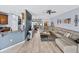 Spacious living room with an open floor plan, hardwood floors, and a neutral color palette at 5304 Nicklaus Dr, Winter Haven, FL 33884