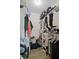 Full walk-in closet with ample space for clothing storage and personal items at 1104 Country Club Dr # A-4, Lake Wales, FL 33898