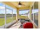 Enjoy this screened patio and grill for outdoor enjoyment at 148 Emanuelle Dr, Winter Haven, FL 33884
