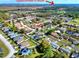 Aerial image highlighting the neighborhood proximity, only 12 minutes to Legoland and Publix at 1822 Nicaragua Way, Winter Haven, FL 33881