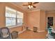 Cozy breakfast nook with a large window and bright lighting next to the kitchen at 2110 Saddlewood Dr, Bartow, FL 33830