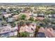 Overhead view of a home with swimming pool, patio, and landscaped yard, outlined in a red box at 2204 Kettle Dr, Orlando, FL 32835