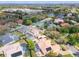 Stunning aerial view of a residential community, highlighting lush landscaping and private pools at 2204 Kettle Dr, Orlando, FL 32835