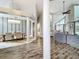 Bright open concept living and dining area with high ceilings and modern finishes at 2204 Kettle Dr, Orlando, FL 32835