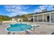 Inviting kidney shaped pool and spa, perfect for outdoor relaxation and entertaining guests at 2300 N Scenic Hwy # 89, Lake Wales, FL 33898