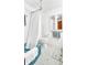 Bathroom featuring a walk-in shower, toilet, and white vanity with storage at 2300 N Scenic Hwy # 61, Lake Wales, FL 33898