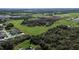 Expansive aerial view showcases the property's location with ample green space and nearby community at 3467 Sutton Ridge St, Lakeland, FL 33810
