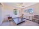 Large bedroom with neutral walls and carpet, plus natural lighting at 352 W Graham Park Dr, Haines City, FL 33844