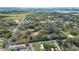 Wide aerial shot showing the home and property, highlighting the natural surroundings and quiet location at 3655 N Scenic Hwy, Lake Wales, FL 33898