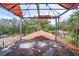 Rooftop deck with metal awning and railing, providing an outdoor living space with panoramic views at 3655 N Scenic Hwy, Lake Wales, FL 33898