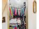 Walk-in closet with plenty of storage at 3690 Wellington Pl, Bartow, FL 33830