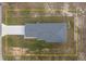 Birds eye view of the home showcasing the backyard at 42 Mountain Dr, Babson Park, FL 33827