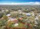 An aerial shot of the property with a highlighted property line and surrounding neighborhood at 4765 Lantern Ct, Orlando, FL 32808